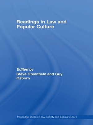 cover image of Readings in Law and Popular Culture